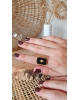 Bague - onyx noir Bague - onyx noir