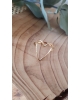 Bague - cœur or