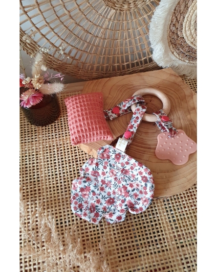 Hochet bébé rose