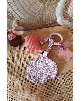 Hochet bébé rose